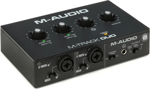 Audio track duo usb - m-audio,