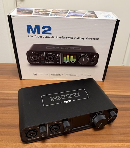 Motu usb audio interface - motu, usb-c
