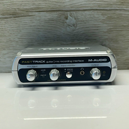 Audio fast track - track, usb