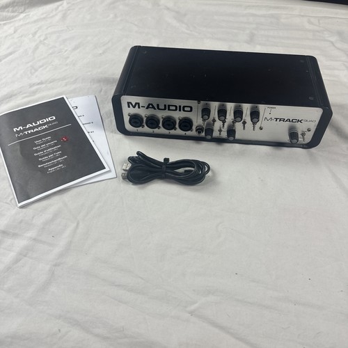 Audio track quad usb - m-audio,